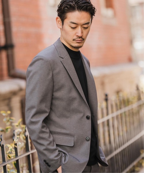 EDIFICE(エディフィス)の「"抗菌防臭&シワ防止機能" ワルツ ツイル 2ボタン ジャケット(テーラードジャケット・メンズ・ベージュ/ネイビー/ブラック/ブラウン/コバルトブルー・SMALL/MEDIUM/LARGE/X-LARGE)」の22枚目の写真