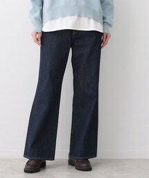 Dessin | 【洗える】リラックスフレアシルエット12OZデニム(その他パンツ)