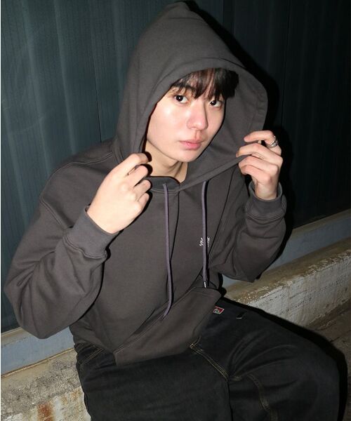 BROWNBREATH（ブラウンブレス）の「TIGER CAMO TAG HOODIE - CHARCOAL（パーカー・レディース・その他・SMALL/MEDIUM/LARGE/X-LARGE/2XL）」の13枚目の写真
