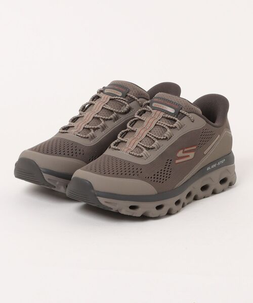 SKECHERS(スケッチャーズ)の「《SKECHERS》GLIDE-STEP SOLE - GLOVER PEAK(スニーカー・メンズ・ブラック/ブラウン系その他・25.5cm/26.0cm/26.5cm/27.0cm/27.5cm/28.0cm)」の2枚目の写真