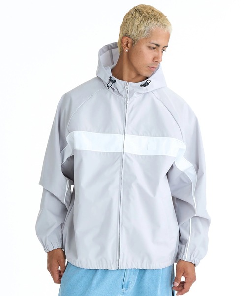DC SHOES(ディーシーシューズ)の「DC SHOES メンズ 26 WR HOOD JACKET ジャケット 撥水 シェルジャケット アウター【2026年春夏モデル】/スリーレイヤーブルゾン(ブルゾン・メンズ・ブラック/ライトグレー・MEDIUM/LARGE/X-LARGE)」の2枚目の写真
