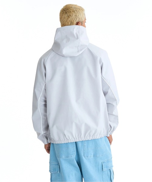 DC SHOES(ディーシーシューズ)の「DC SHOES メンズ 26 WR HOOD JACKET ジャケット 撥水 シェルジャケット アウター【2026年春夏モデル】/スリーレイヤーブルゾン(ブルゾン・メンズ・ブラック/ライトグレー・MEDIUM/LARGE/X-LARGE)」の9枚目の写真