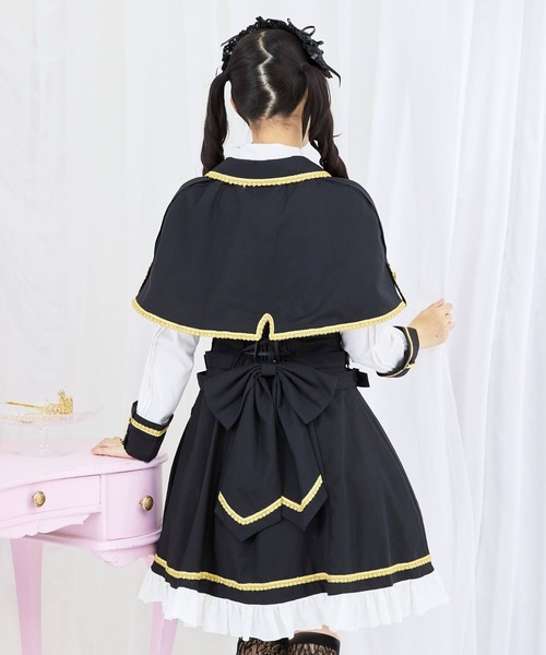 BODYLINE（ボディライン）の「3wayゴールドチェーンのパンクジャンパースカート 8点セット（ワンピース・レディース・ブラック・S/M/L/2L/4L）」の20枚目の写真