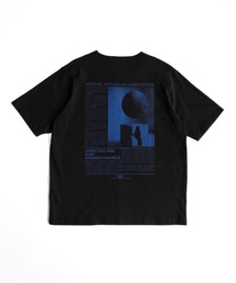 Glitch poem back graphic T-shirts / グリッチポエムバックグラフィックTシャツ