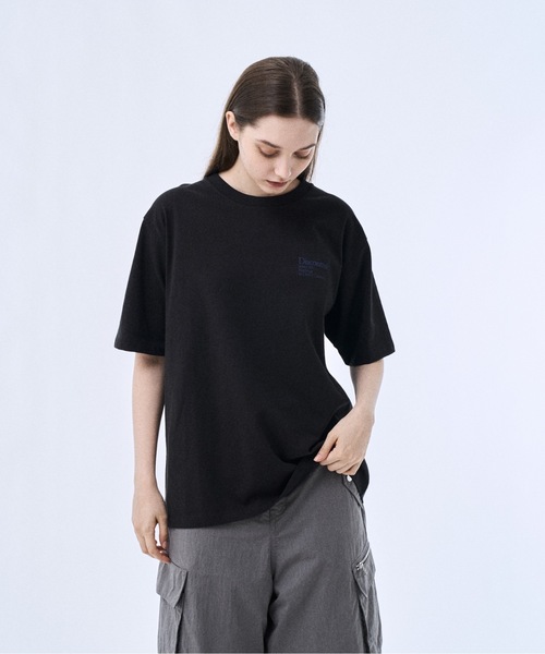 PHILTHEORY(フィルセオリー)の「Glitch poem back graphic T-shirts / グリッチポエムバックグラフィックTシャツ(Tシャツ/カットソー・メンズ・ブラック/ホワイト・3/2/1)」の6枚目の写真