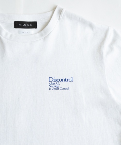 PHILTHEORY(フィルセオリー)の「Glitch poem back graphic T-shirts / グリッチポエムバックグラフィックTシャツ(Tシャツ/カットソー・メンズ・ブラック/ホワイト・3/2/1)」の12枚目の写真