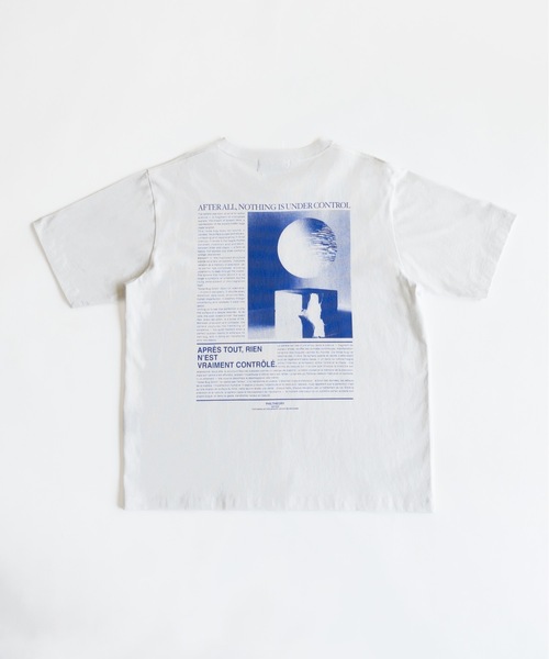 PHILTHEORY(フィルセオリー)の「Glitch poem back graphic T-shirts / グリッチポエムバックグラフィックTシャツ(Tシャツ/カットソー・メンズ・ブラック/ホワイト・3/2/1)」の13枚目の写真