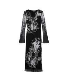 Desigual × Christian Lacroix|ラクロワコラボフラワーチュールロングドレス