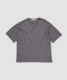 ESTNATION / ウルトラファインウール ニットTシャツ