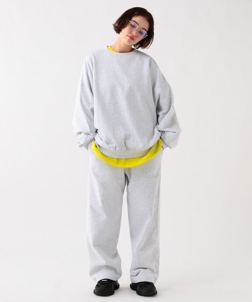 GEORGE'S（ジョージズ）の「刺繍スウェットクルー（スウェット・メンズ・ブラック/ライトグレー・LARGE/MEDIUM）」の4枚目の写真