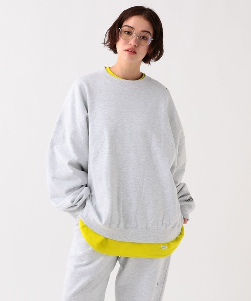 GEORGE'S（ジョージズ）の「刺繍スウェットクルー（スウェット・メンズ・ブラック/ライトグレー・LARGE/MEDIUM）」の10枚目の写真