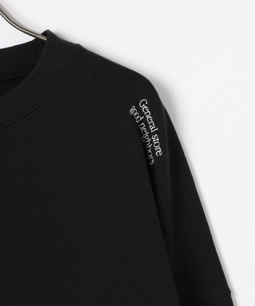 GEORGE'S（ジョージズ）の「刺繍スウェットクルー（スウェット・メンズ・ブラック/ライトグレー・LARGE/MEDIUM）」の15枚目の写真