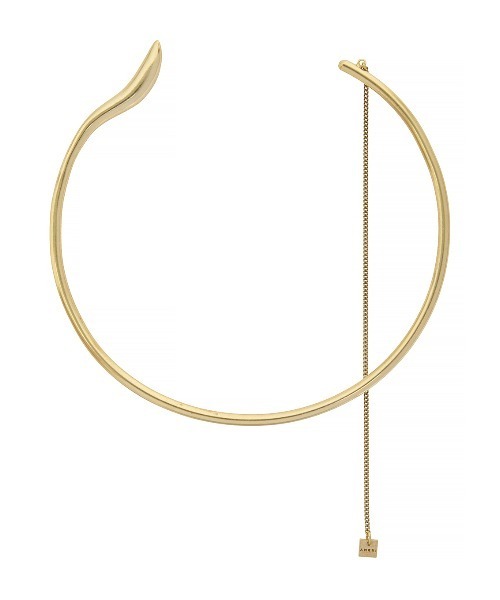 Ameri(アメリ)の「2WAY NUANCE CURVE CHOKER(チョーカー・レディース・ゴールド/シルバー・FREE)」の7枚目の写真