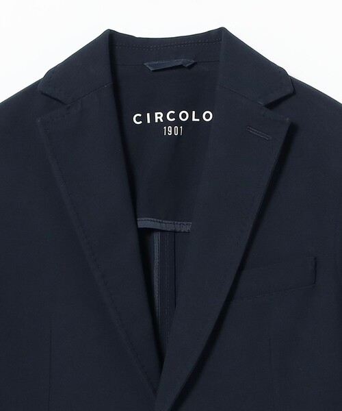 別注】CIRCOLO1901 / ジャージ ソリッド ジャケット（その他アウター