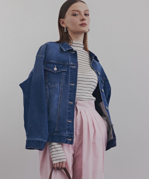 PINKY&DIANNE（ピンキーアンドダイアン）の「◆シアーボーダーボトルネックニット（ニット/セーター・レディース・ホワイト系その他2/ブラック系その他・38）」の17枚目の写真