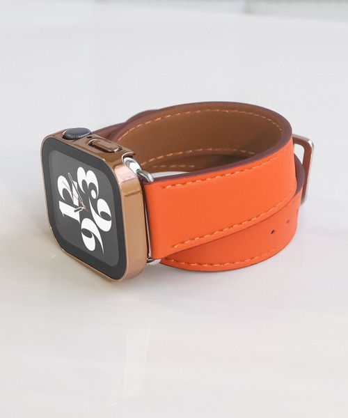 セール】Apple Watch Band / アップルウォッチ 二重巻き本革レザー