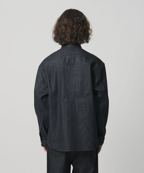 MONKEY TIME（モンキータイム）の「リジッド デニム CPO シャツ（シャツ/ブラウス・メンズ・ネイビー・S/M/L/XL）」の11枚目の写真