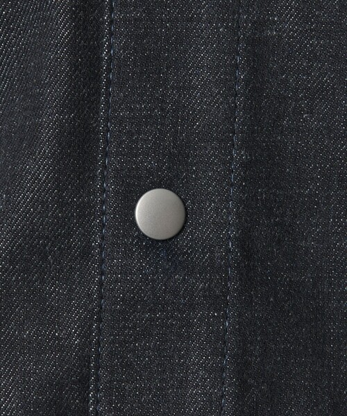 MONKEY TIME（モンキータイム）の「リジッド デニム CPO シャツ（シャツ/ブラウス・メンズ・ネイビー・S/M/L/XL）」の13枚目の写真