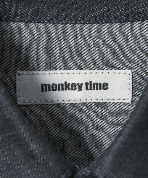 MONKEY TIME（モンキータイム）の「リジッド デニム CPO シャツ（シャツ/ブラウス・メンズ・ネイビー・S/M/L/XL）」の21枚目の写真