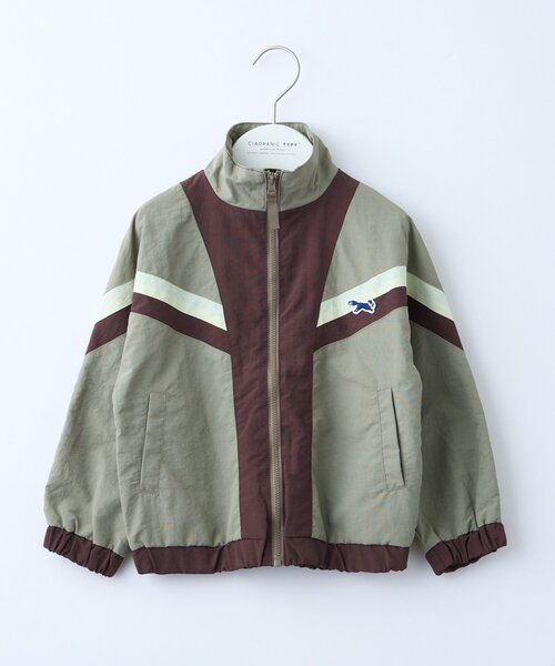 CIAOPANIC TYPY(チャオパニックティピー)の「【KIDS】【FOX×TYPY】配色切替マンパ《ジュニアサイズあり》(ブルゾン・キッズ・ベージュ/カーキ・150/130/110)」の13枚目の写真