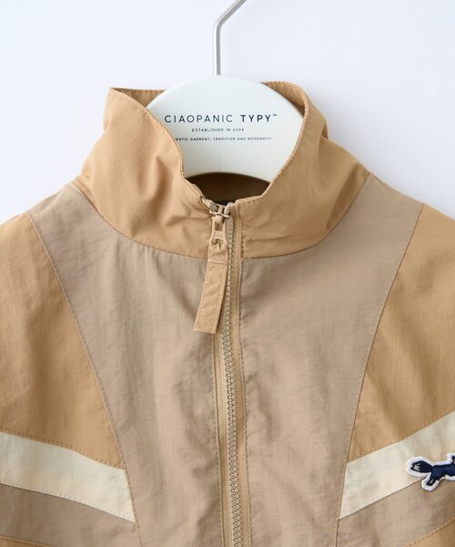 CIAOPANIC TYPY(チャオパニックティピー)の「【KIDS】【FOX×TYPY】配色切替マンパ《ジュニアサイズあり》(ブルゾン・キッズ・ベージュ/カーキ・150/130/110)」の16枚目の写真