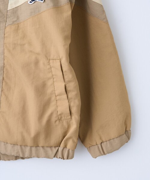 CIAOPANIC TYPY(チャオパニックティピー)の「【KIDS】【FOX×TYPY】配色切替マンパ《ジュニアサイズあり》(ブルゾン・キッズ・ベージュ/カーキ・150/130/110)」の3枚目の写真