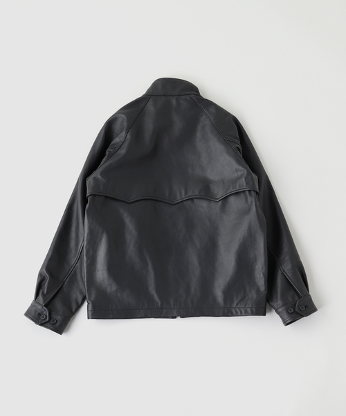 EDIFICE(エディフィス)の「ラム レザー ドライビング ブルゾン(ライダースジャケット・メンズ・ブラック・SMALL/MEDIUM/LARGE)」の12枚目の写真