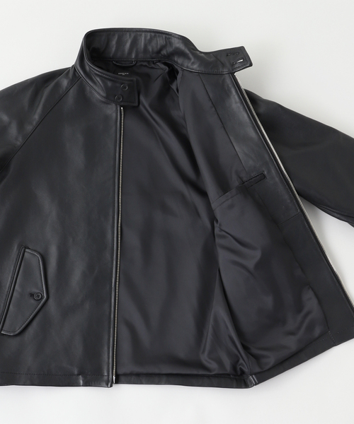 EDIFICE(エディフィス)の「ラム レザー ドライビング ブルゾン(ライダースジャケット・メンズ・ブラック・SMALL/MEDIUM/LARGE)」の14枚目の写真