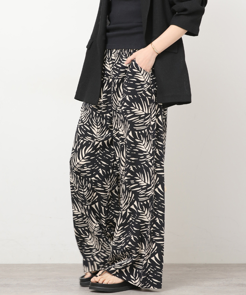 JOURNAL STANDARD relume(ジャーナルスタンダード レリューム)の「【LUSANA/ルサナ】CICI PANTS:パンツ(スラックス・レディース・ベージュ/ブラック/ブラウン・SMALL)」の5枚目の写真