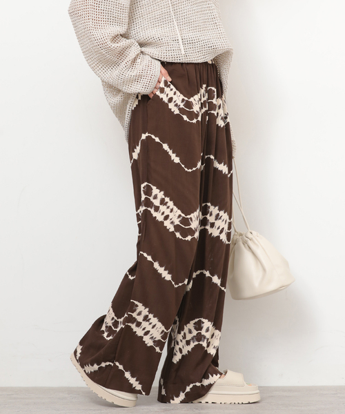 JOURNAL STANDARD relume(ジャーナルスタンダード レリューム)の「【LUSANA/ルサナ】CICI PANTS:パンツ(スラックス・レディース・ベージュ/ブラック/ブラウン・SMALL)」の12枚目の写真