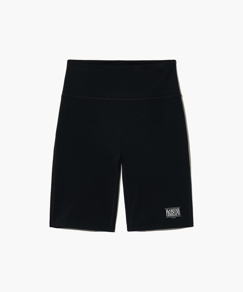 MARITHE + FRANCOIS GIRBAUD(マリテフランソワジルボー)の「MOUVEMENT W CLASSIC LOGO BIKER SHORTS(その他パンツ・レディース・ブラック/ミント・MEDIUM/SMALL)」の8枚目の写真