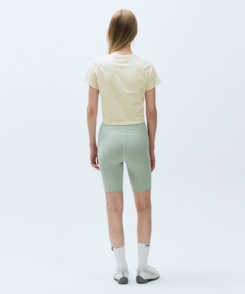 MARITHE + FRANCOIS GIRBAUD(マリテフランソワジルボー)の「MOUVEMENT W CLASSIC LOGO BIKER SHORTS(その他パンツ・レディース・ブラック/ミント・MEDIUM/SMALL)」の13枚目の写真