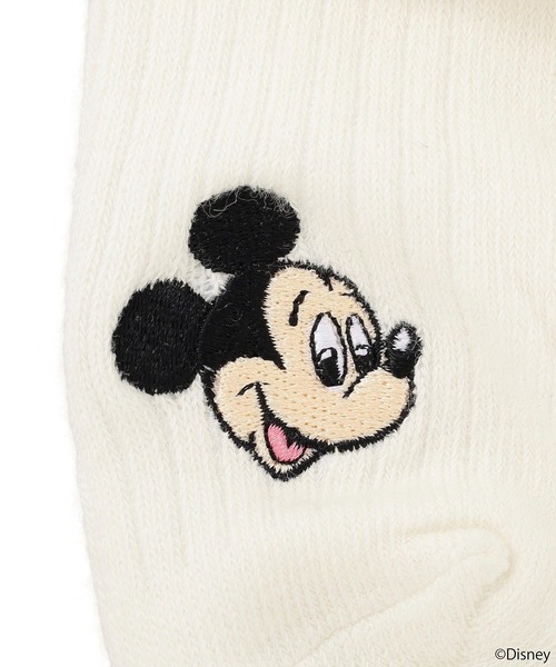 Disney(ディズニー)の「Disney/アソート刺繍入り靴下(ソックス/靴下・レディース・チャコールグレー/ライトブルー/レッド/ブラウン/グリーン/ラベンダー・FREE)」の14枚目の写真