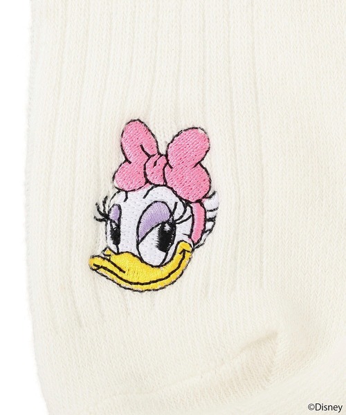 Disney(ディズニー)の「Disney/アソート刺繍入り靴下(ソックス/靴下・レディース・チャコールグレー/ライトブルー/レッド/ブラウン/グリーン/ラベンダー・FREE)」の20枚目の写真