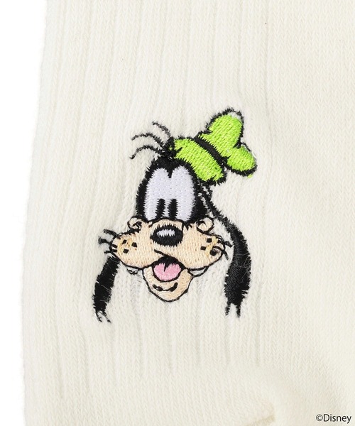Disney(ディズニー)の「Disney/アソート刺繍入り靴下(ソックス/靴下・レディース・チャコールグレー/ライトブルー/レッド/ブラウン/グリーン/ラベンダー・FREE)」の22枚目の写真