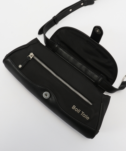 JOINT WORKS（ジョイントワークス）の「Boil Tale/ボイル テール JADE BAG（ショルダーバッグ・レディース・ブラック/カーキ・FREE）」の8枚目の写真