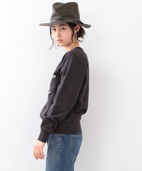 BEAMS BOY（ビームスボーイ）の「BUZZ RICKSON’S / SET-IN CREW SWEAT（スウェット・レディース・グレー/ブラック・ONE SIZE）」の11枚目の写真