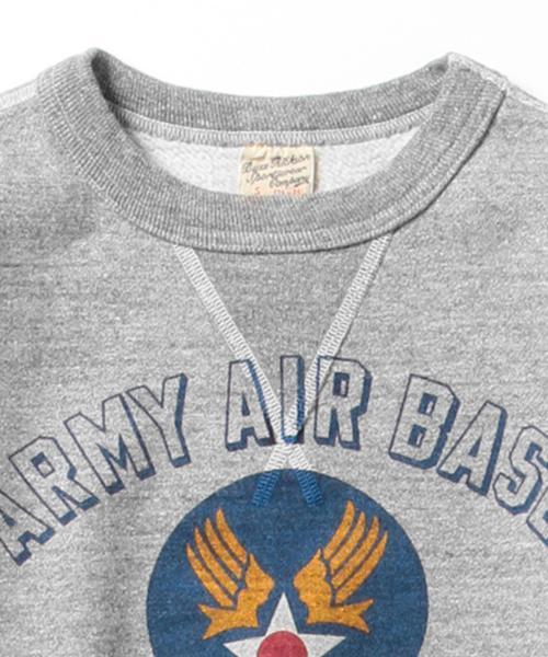 BEAMS BOY（ビームスボーイ）の「BUZZ RICKSON’S / SET-IN CREW SWEAT（スウェット・レディース・グレー/ブラック・ONE SIZE）」の9枚目の写真