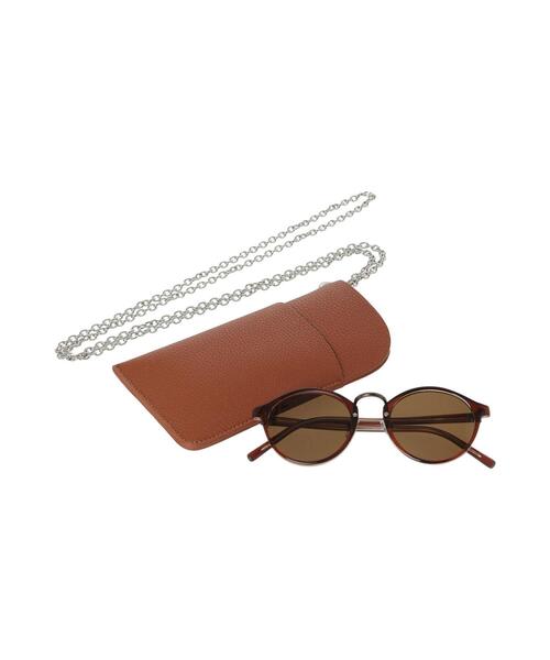Te chichi（テチチ）の「サングラス(ケース付き)（ネックレス・レディース・オフホワイト/ブラウン・F）」の8枚目の写真