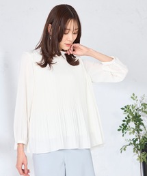 GALLORIA（ギャローリア）の「【洗濯機で洗える】プリーツブラウス（シャツ/ブラウス）」