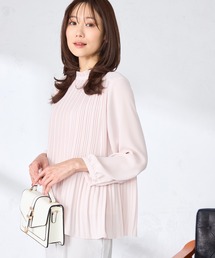 GALLORIA（ギャローリア）の「【洗濯機で洗える】プリーツブラウス（シャツ/ブラウス）」