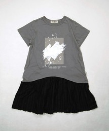 MAKE YOUR DAY（メイクユアデイ）の「フォイルアートワンピース■80～140cm（ワンピース）」