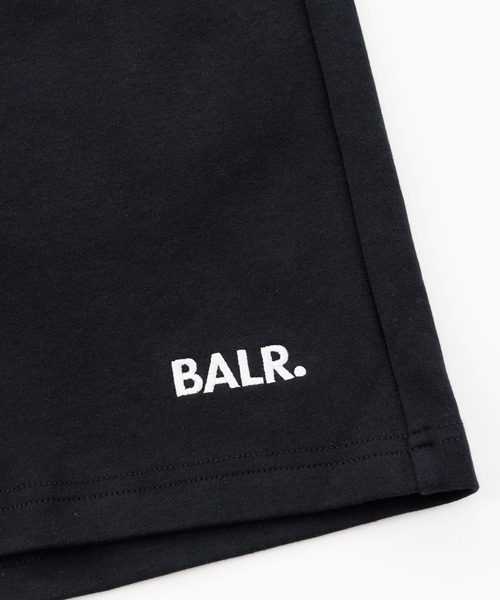 BALR.（ボーラー）の「JP LOGO SHORTS（スウェットパンツ・メンズ・ブラック×ブルー/ブラック×ホワイト・SMALL/MEDIUM/LARGE/X-LARGE）」の3枚目の写真