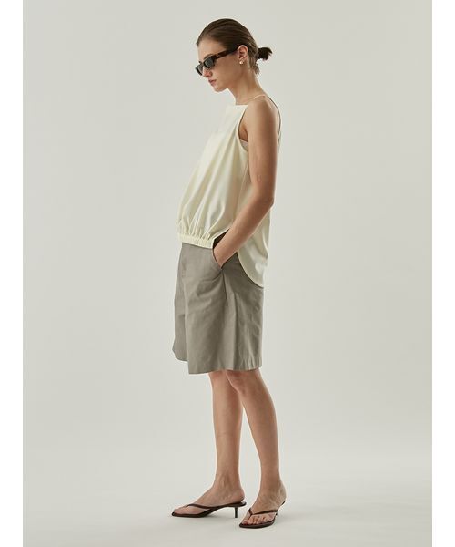 Henon.（ヘノン）の「ハーフパンツ（その他パンツ・レディース・グレー/ブラック・38/36）」の16枚目の写真