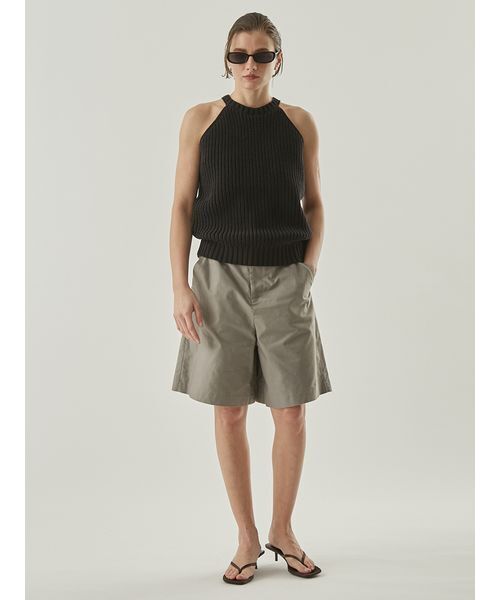 Henon.（ヘノン）の「ハーフパンツ（その他パンツ・レディース・グレー/ブラック・38/36）」の19枚目の写真