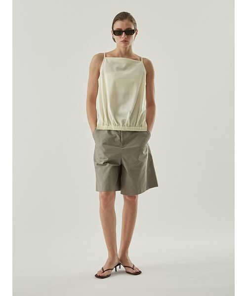 Henon.（ヘノン）の「ハーフパンツ（その他パンツ・レディース・グレー/ブラック・38/36）」の18枚目の写真
