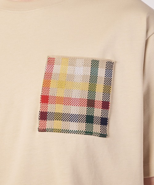 Arnold Palmer(アーノルドパーマー)の「シェア ポケットモチーフ Tシャツ(Tシャツ/カットソー・レディース・ベージュ/ホワイト/ブルー/ブラック・XS/S/M/L/LL)」の14枚目の写真
