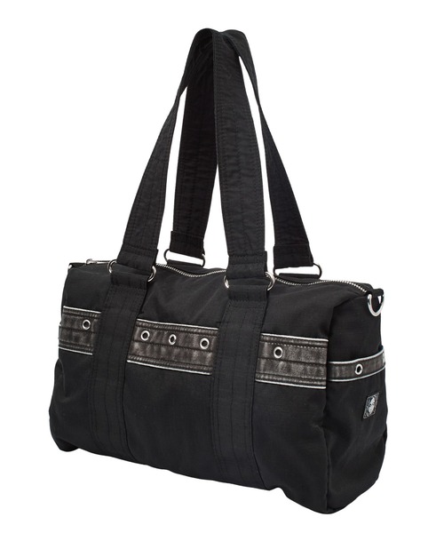 X-girl(エックスガール)の「2WAY DRUM BAG(ショルダーバッグ・レディース・ブラック/ベージュ/カモフラージュ・ONE SIZE)」の10枚目の写真