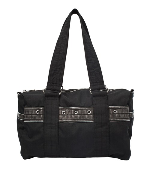 X-girl(エックスガール)の「2WAY DRUM BAG(ショルダーバッグ・レディース・ブラック/ベージュ/カモフラージュ・ONE SIZE)」の11枚目の写真
