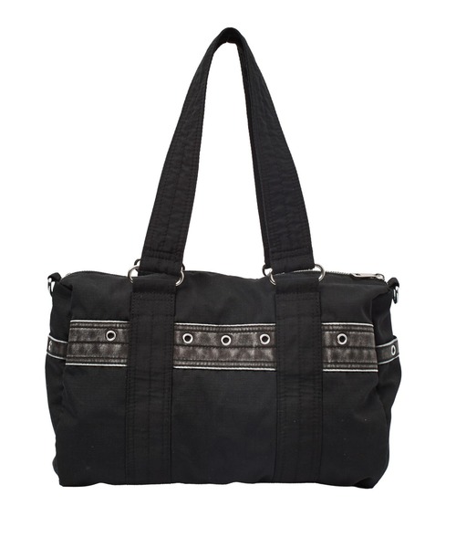 X-girl(エックスガール)の「2WAY DRUM BAG(ショルダーバッグ・レディース・ブラック/ベージュ/カモフラージュ・ONE SIZE)」の12枚目の写真